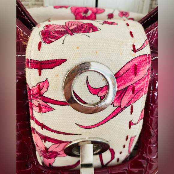 Floral Toile Purse - Picture 5 of 10